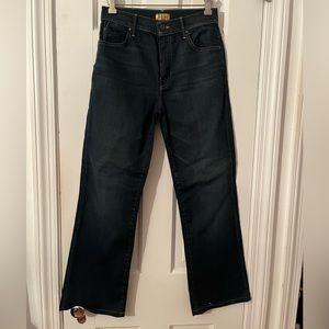 Mother “The Socialite” high waisted wide leg jeans